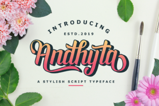Andhyta: A Bold Handwritten Font for Standout Design