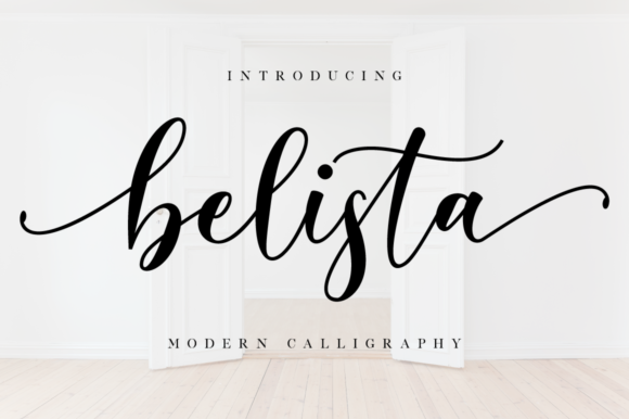 Belista Script: A Beautiful Font for Creative and Professional Workflows
