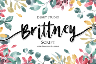 Brittney Script: A Modern Handwritten Font with a Light and Elegant Touch