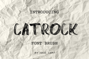 Catrock Font: A Bold Brush for Creative Expression