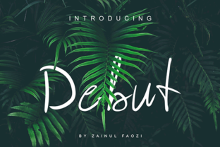 Debut: A Handwritten Font That Balances Style and Simplicity