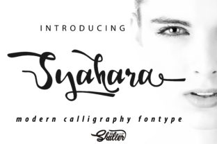 Exploring Syahara: A Bold and Unique Calligraphy Font