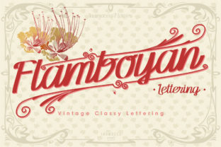 Flamboyan: A Handwritten Font with Beautiful Swashes