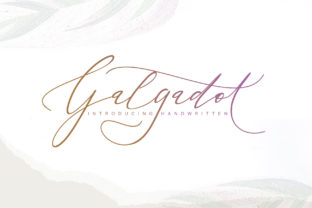 Galgadot: A Handwritten Font with Strategic Value for Design and Communication