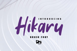 Hikaru: A Handwritten Font with Personality