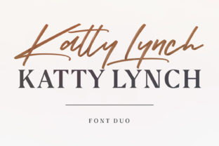 Katty Lynch Duo: Elevating Design with a Bold and Sophisticated Font Pair