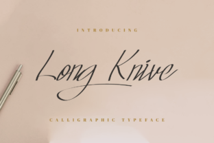 Long Knive: A Font That Redefines Handwritten Design
