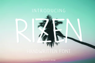 Rizen: A Handwritten Font That Adds Personality to Any Design