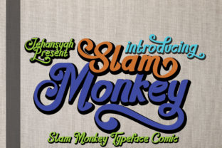 Slam Monkey: A Bold Handwritten Font with a Cute Vibe