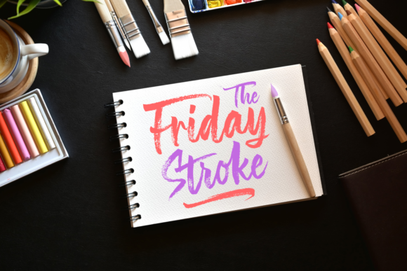 The Friday Stroke: A Handwritten Font with Authentic Charm