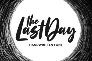 The Last Day Font: A Playful Typographic Statement