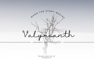 Valyrianth: A Handwritten Font with Character