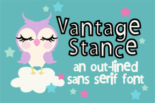 Vantage Stance: A Standout Sans Serif Font for Modern Design