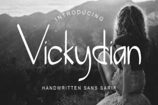 Vickydian: A Bold Sans Serif Font That Adds Character to Any Design